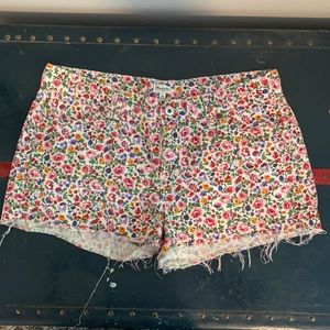 Madewell Floral Shorts